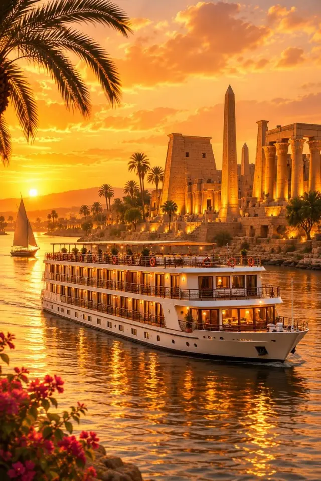 رحلة الأقصر وأسوان مع نايل كروز Movenpick Royal Lily